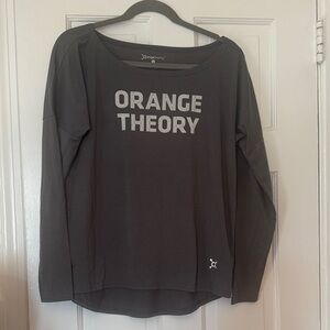Orangetheory Charcoal Long Sleeve Top